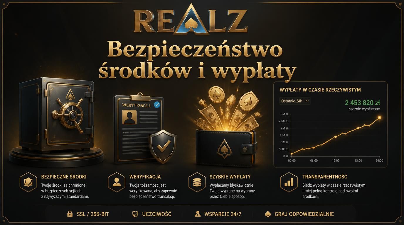 Sejf, dokument ID, grafika wypłat i kłódka zabezpieczająca