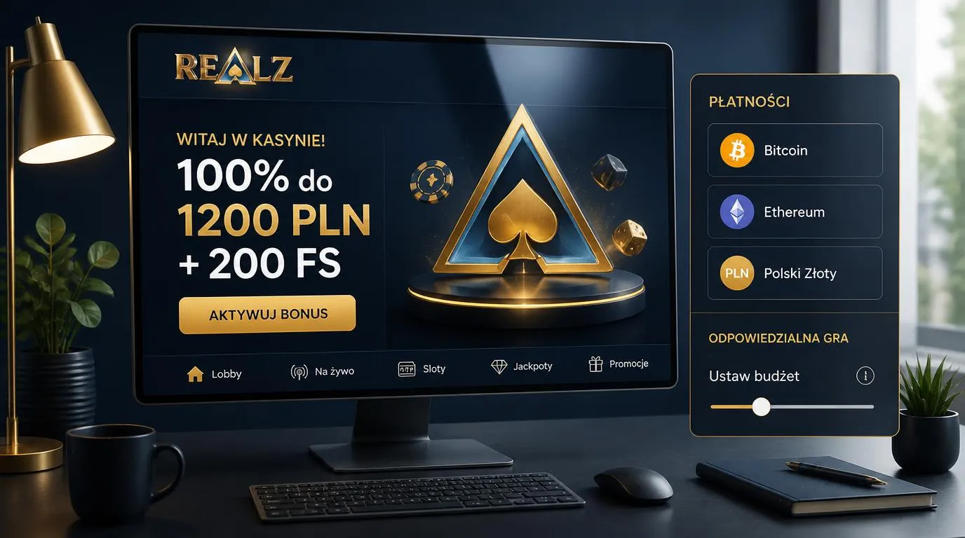 Ekran oferty powitalnej z kwotą w PLN oraz panel płatności z symbolami Bitcoin i Ethereum